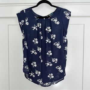 Alice Blue Floral Top